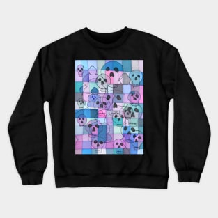 Skulls & Buddhas Cool Colors Crewneck Sweatshirt